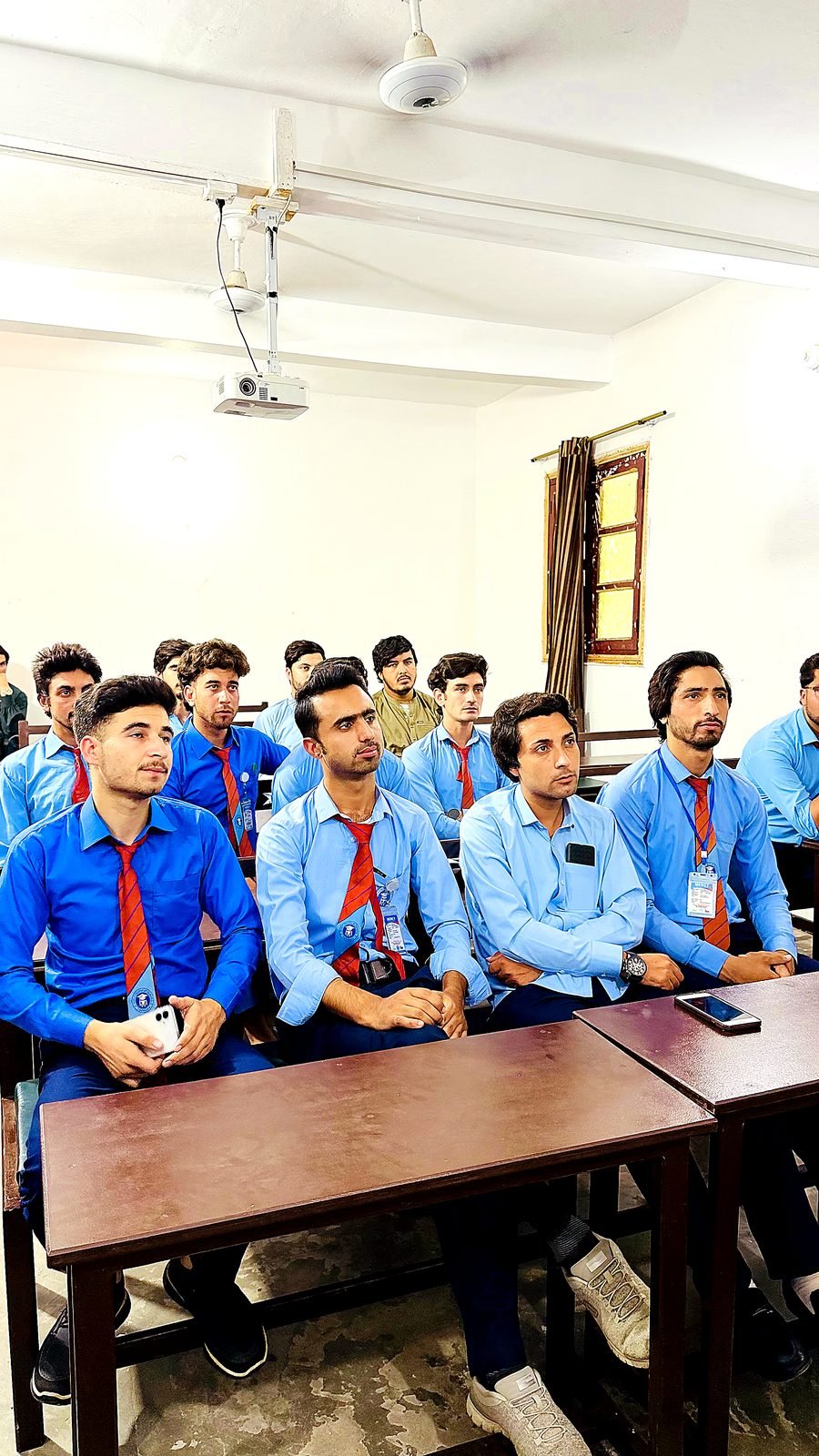 Students in classroom